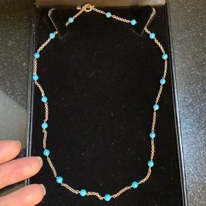 David Yurman - Turquoise Stations Necklace